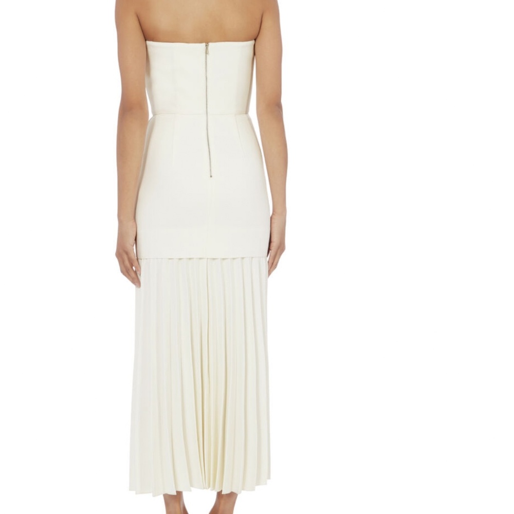 Dion Lee crepe strapless pleated dress size 4 - Picture 2 of 13
